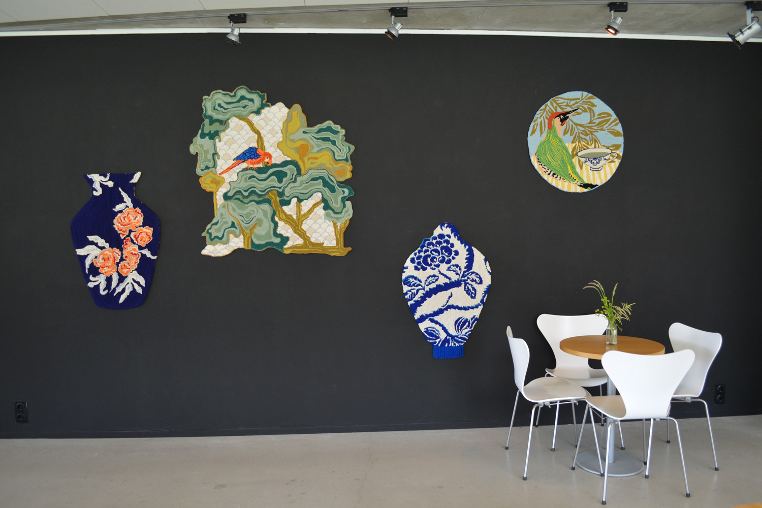 Silje Solvi sine kunstverk på Jubileumsutstillinga