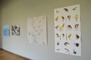 Els Geelen, akvarell og Judith Elisabeth de Haan, tresnitt